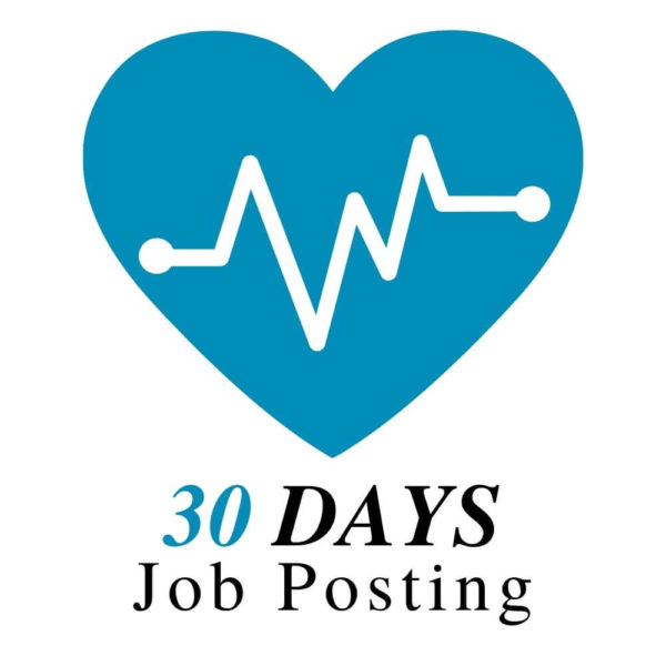 30 days job posting healthcare indutry jobs